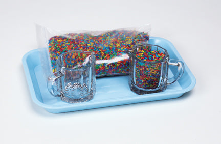 Basic Pouring Kit 2: Colored Rice Pouring Kit (2 Glass Creamers)