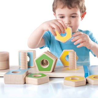Nuts & Bolts Count & Twist Shapes 