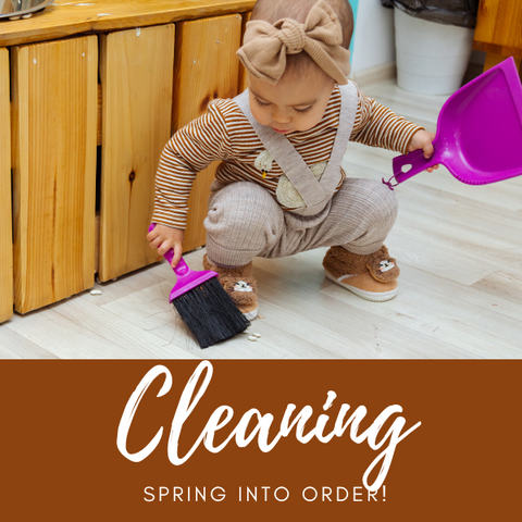 Spring into Order! Montessori and the Joy of Cleaning Up
