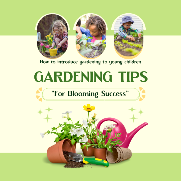 Sprout, Bloom, Grow: Spring into Montessori Gardening!