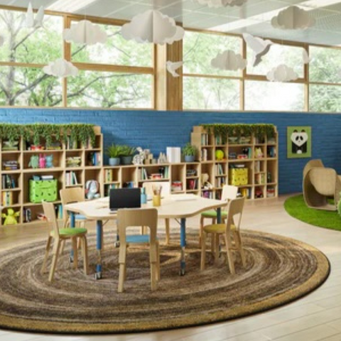Soft Spaces, Strong Minds: The Importance of Rugs in Montessori Classrooms
