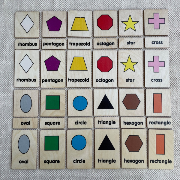 Three Part Cards and Objects Built to Last Years of Learning