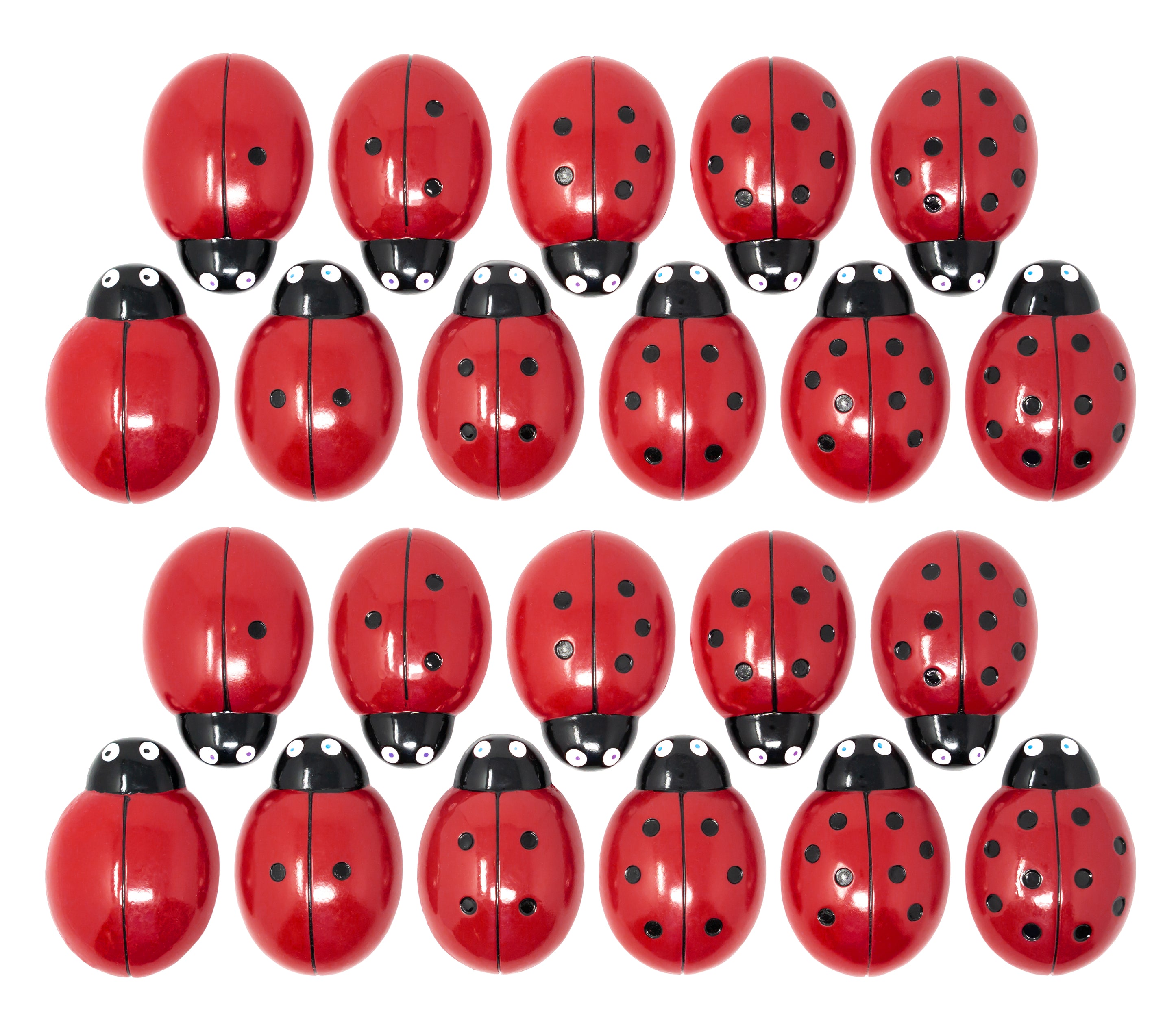0-10 Tactile Ladybugs Stones Set/22