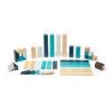 42-Piece Set Magnetic Wooden Blocks
