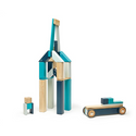 42-Piece Set Magnetic Wooden Blocks