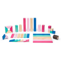 42-Piece Set Magnetic Wooden Blocks