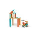 42-Piece Set Magnetic Wooden Blocks