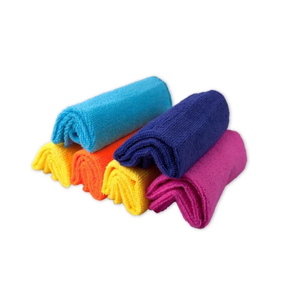 Colorful Microfiber Cloths 6-pack