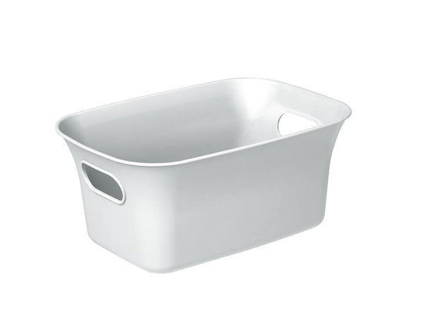Small White Storage Basket