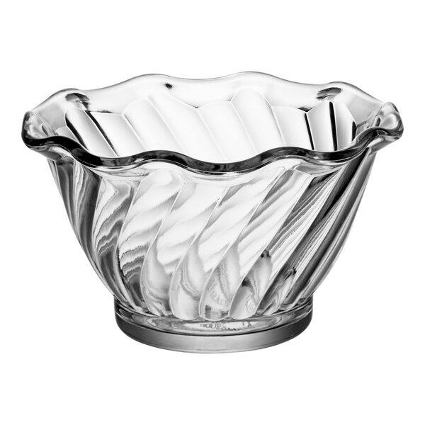 Bowls: Plastic Tulip Spooning