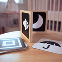 Mirror and High Contrast Card Book