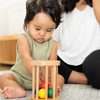 Wooden Rolling Rattle