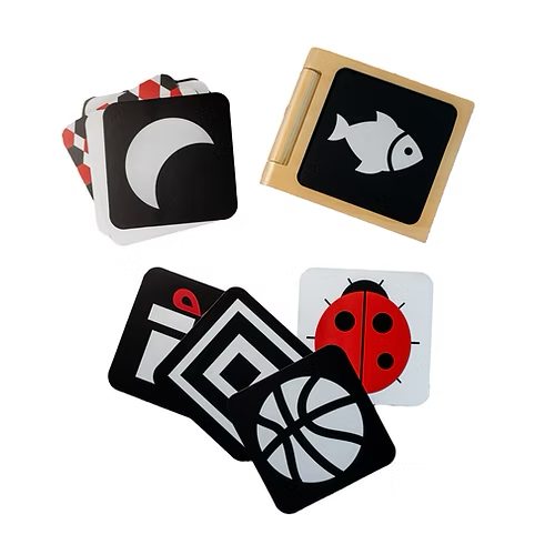 Mirror and High Contrast Card Book