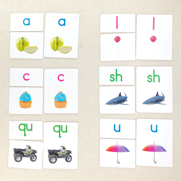 3-Part Letter Sound Cards by Maitri