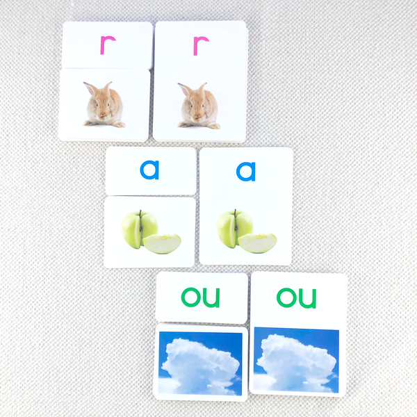 3-Part Letter Sound Cards by Maitri
