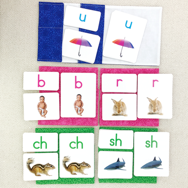 3-Part Letter Sound Cards by Maitri