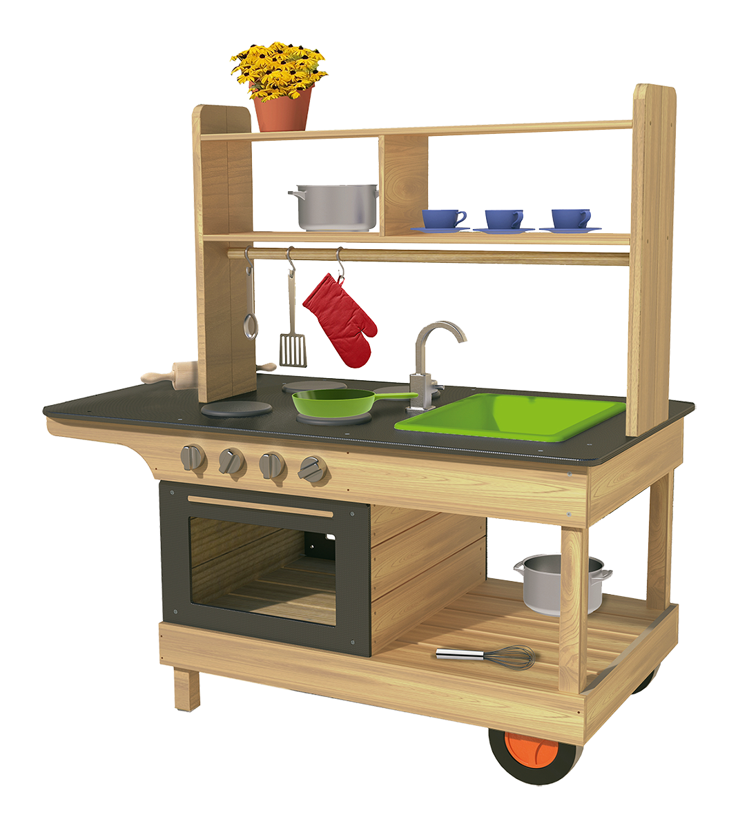Furniture: Mobile Outdoor Kitchen