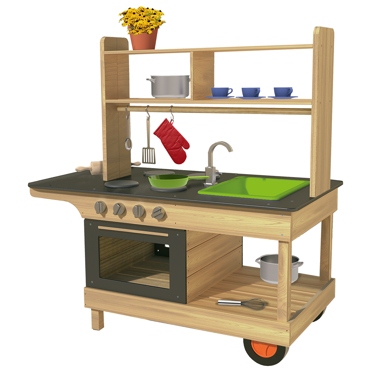 Furniture: Mobile Outdoor Kitchen