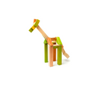 42-Piece Set Magnetic Wooden Blocks