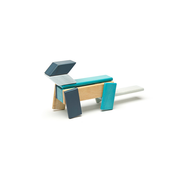 Magnetic Wooden Blocks 14-Piece Set