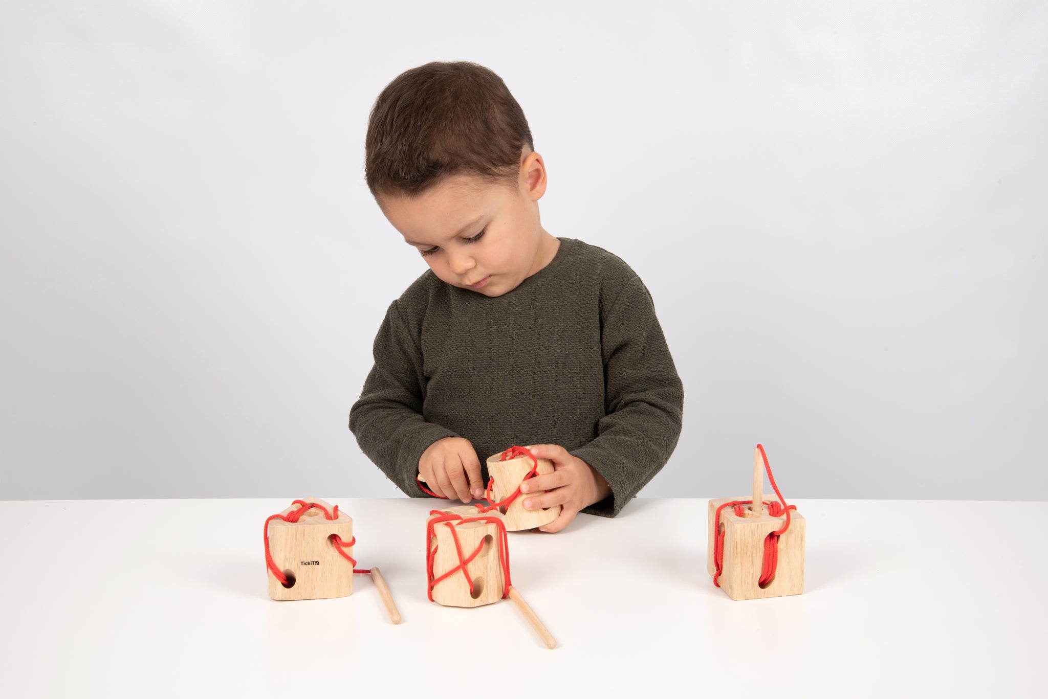 Wooden Lacing Shapes
