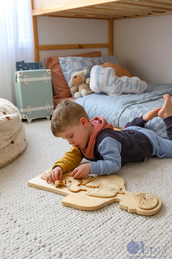 Wooden Anatomy Puzzle