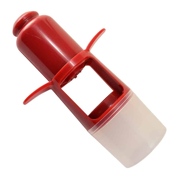 Cherry/Olive Pitter with Cup & Shield