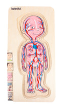 Multi-Layer Nesting Wood Puzzle: Your Body Boy 5 Layers