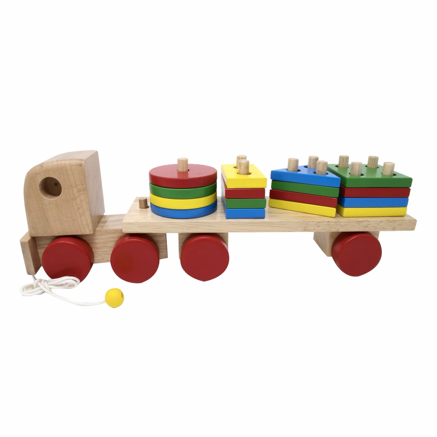 Geometric Shapes Stacking Trucks