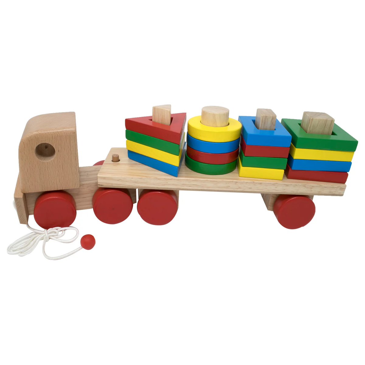 Geometric Shapes Stacking Trucks