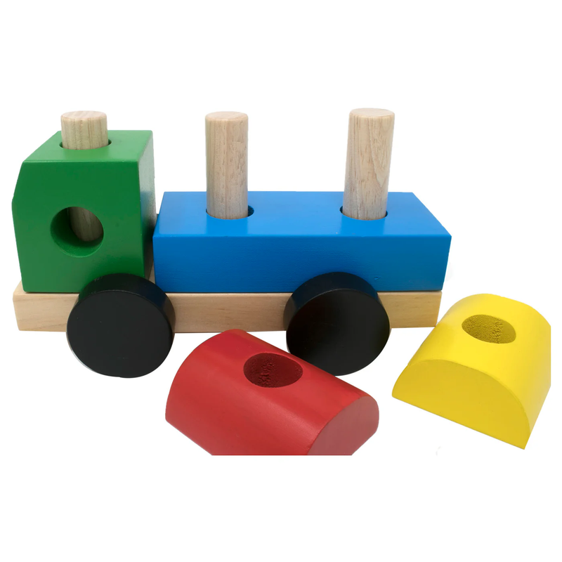 Stacking Truck with Blocks