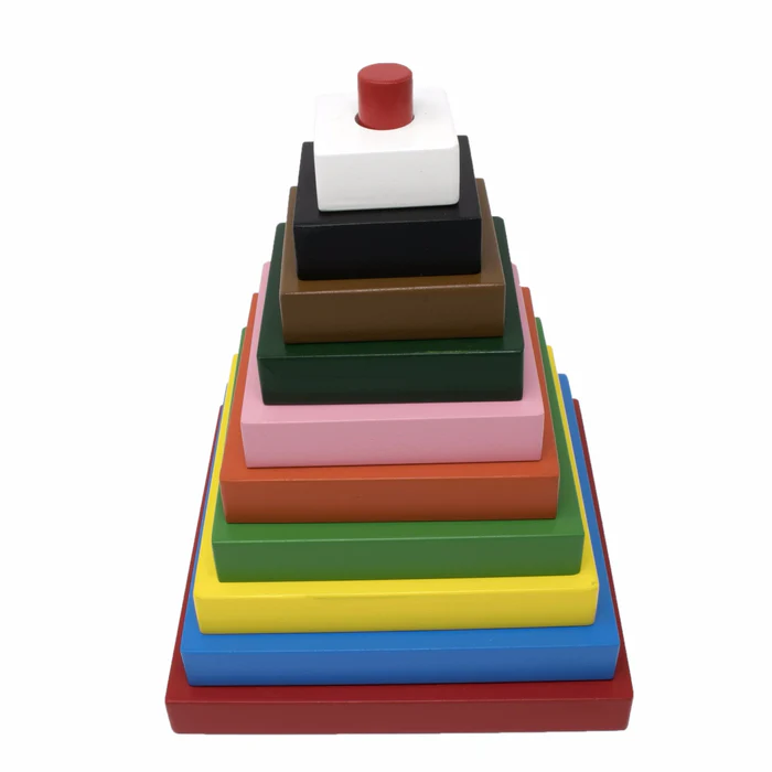 Wood Rainbow Stack