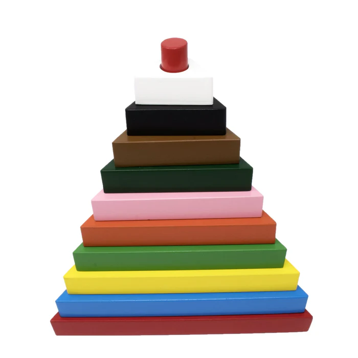 Wood Rainbow Stack