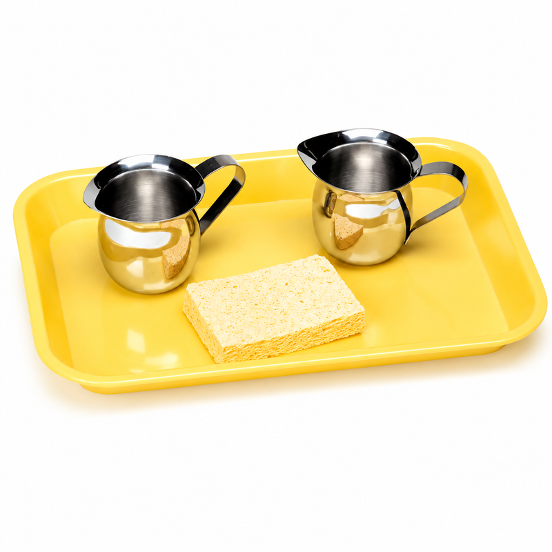 Basic Pouring Kit 1: (2 Non-Breakable Creamers (Stainless Steel)