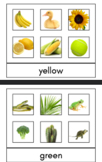 Classifying Colors Printable