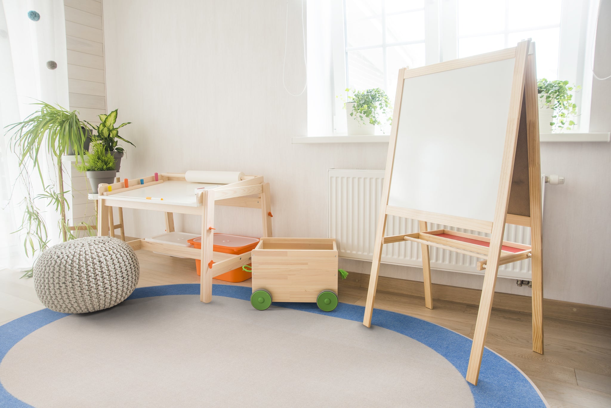 Rugs: Easy Going Ellipse Classroom Rug