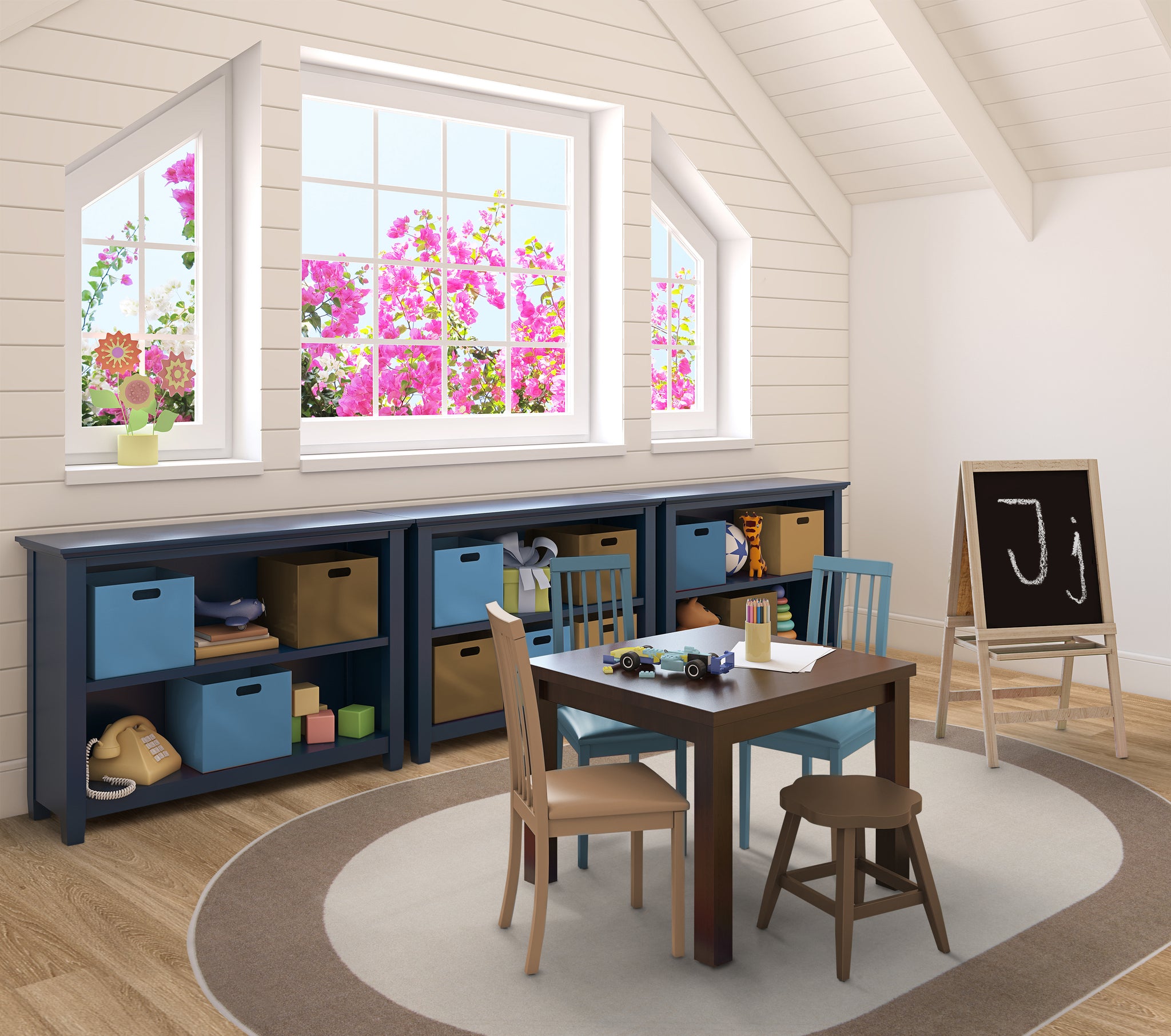 Rugs: Easy Going Ellipse Classroom Rug