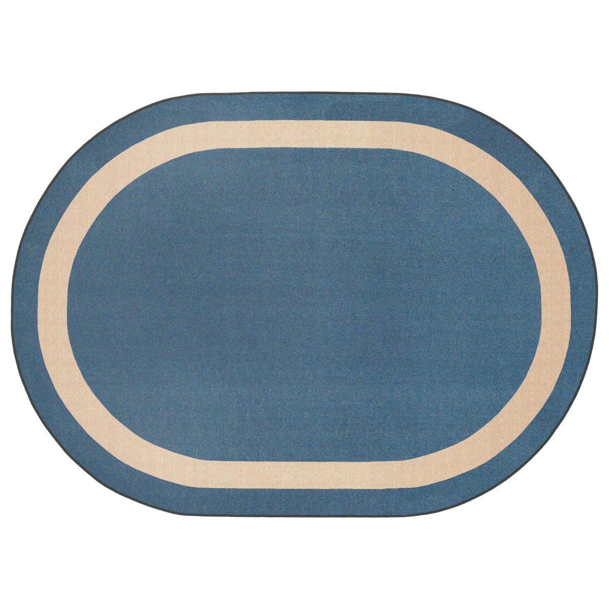 Rugs: Walking on the Line Ellipse Rug
