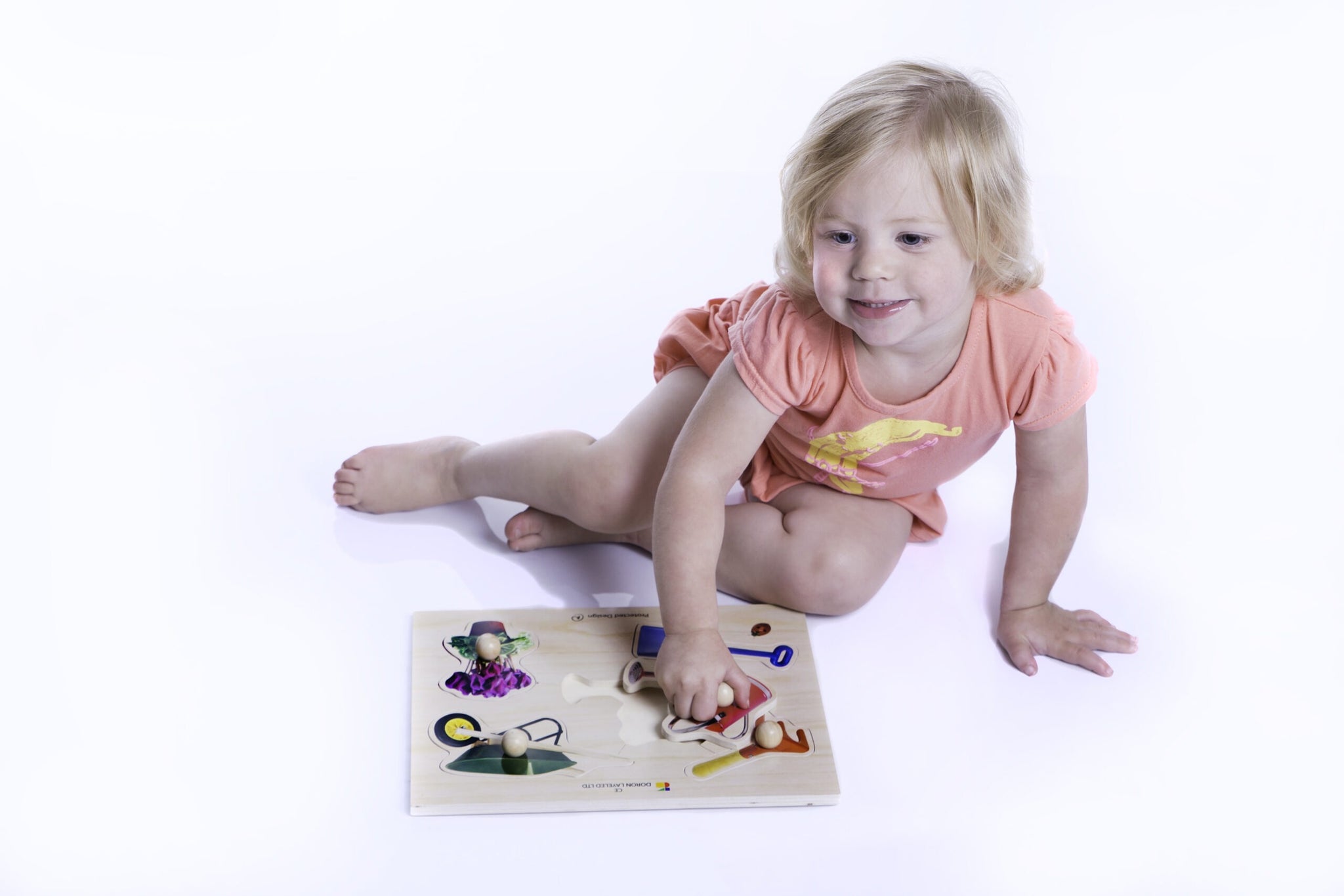 Toddler Puzzle: Everyday Items Real Life Photos -Garden