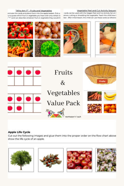 Digital Download: Fruits and Vegetables Value Pack