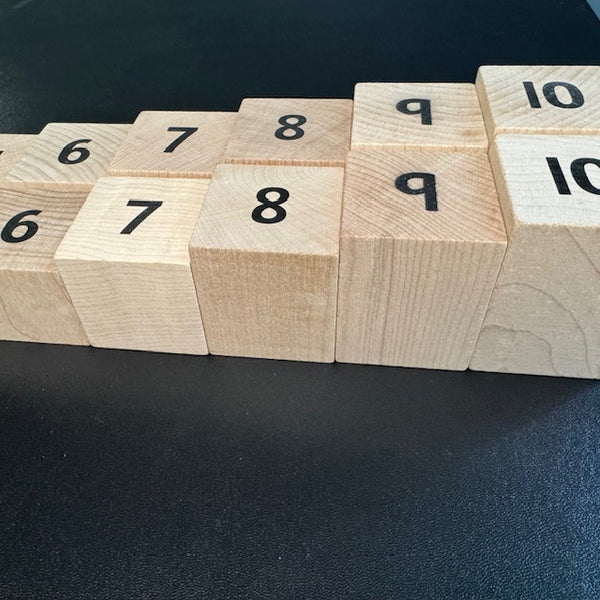 Number String Blocks Real Simple Number Blocks (set of 2) | Montessori-n-Such