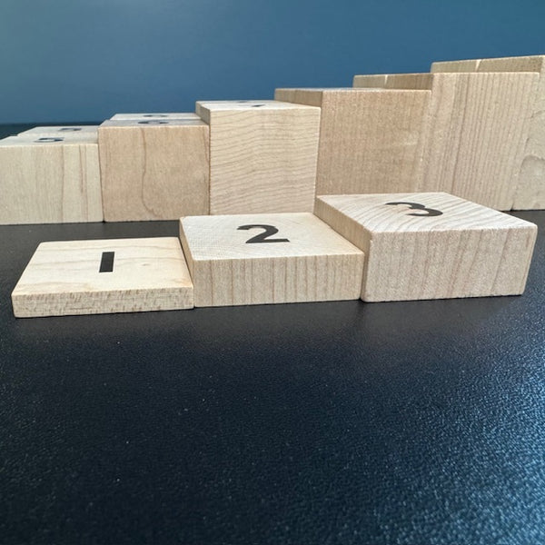 Simple Number Blocks Real Simple Number Blocks (set of 2) | Montessori-n-Such