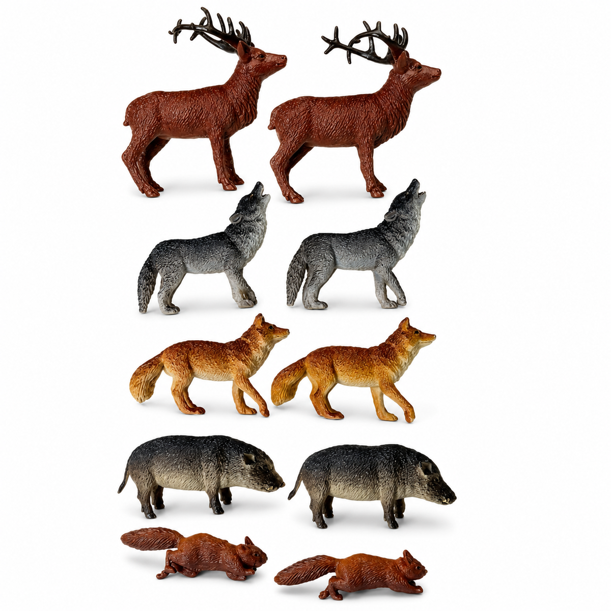 Woodland Animal Replicas Set/10