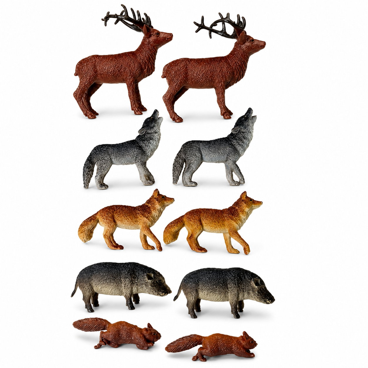 Woodland Animal Replicas Set/10