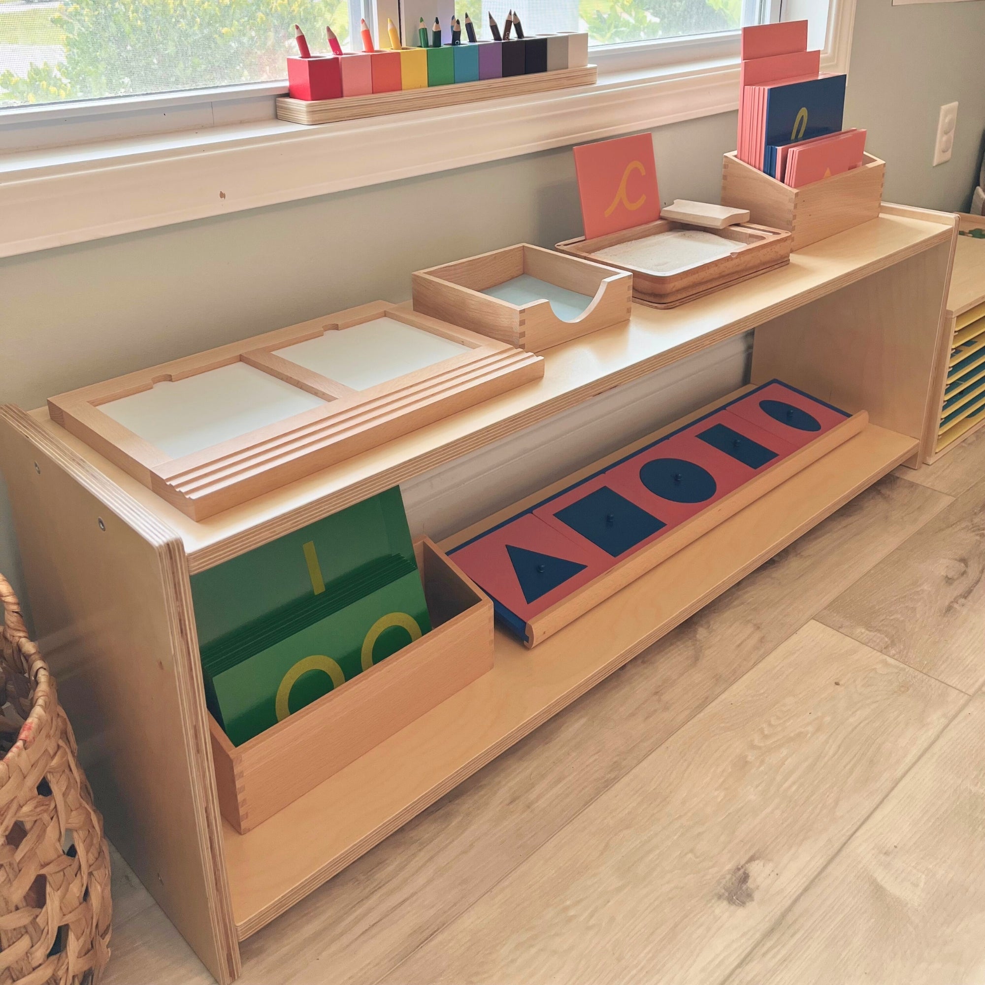 Furniture: Infant Montessori Shelf
