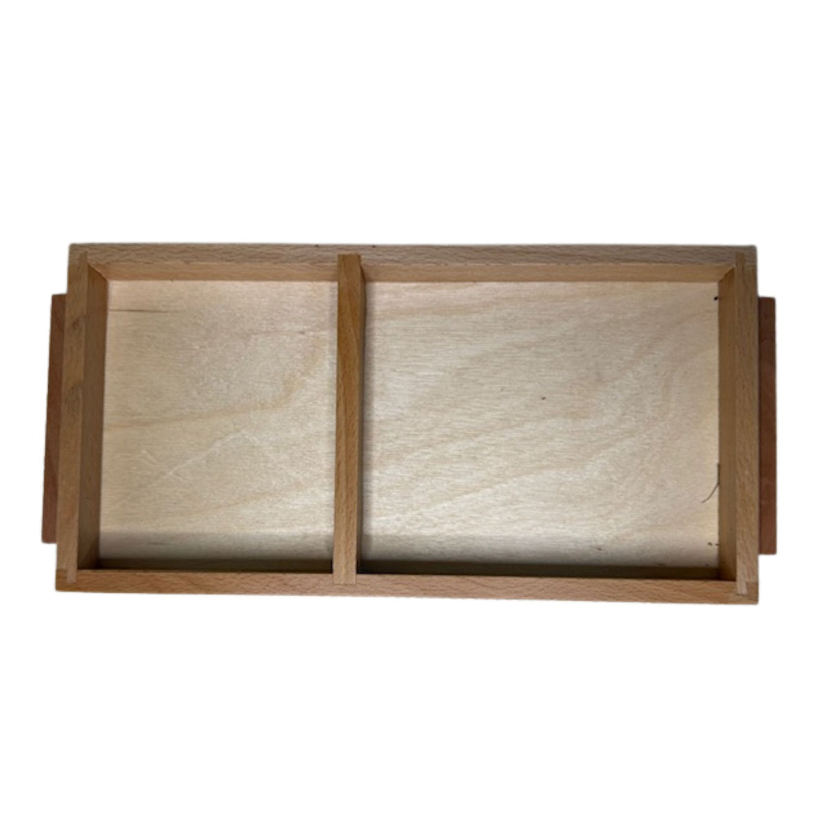 Wooden Two Part Tray