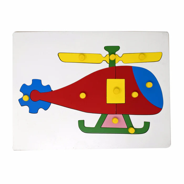 Transportation Inset Puzzles with Knobs | Montessori-n-Such