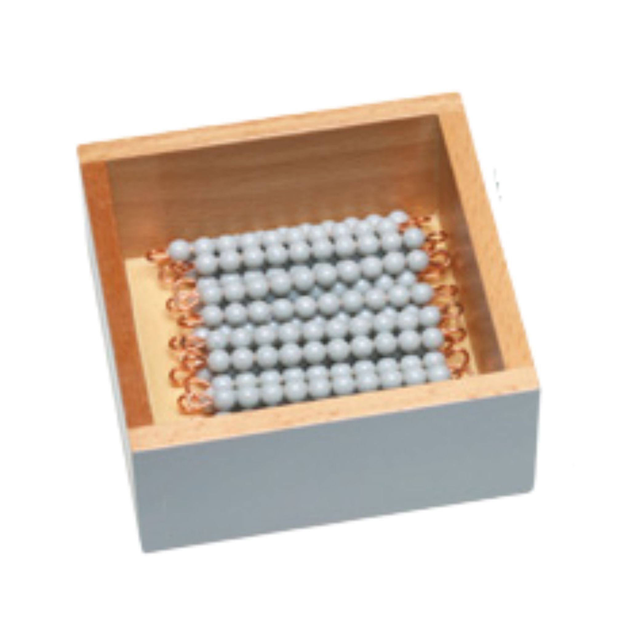 Bead Stairs: Light Gray Box w/23 Light Gray Ten Bars Choose From Drop Down