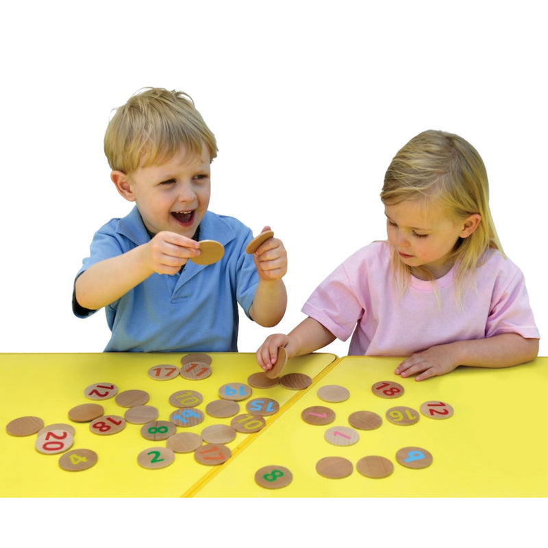 Matching Pairs Numbers 1-20 (Set of 40)