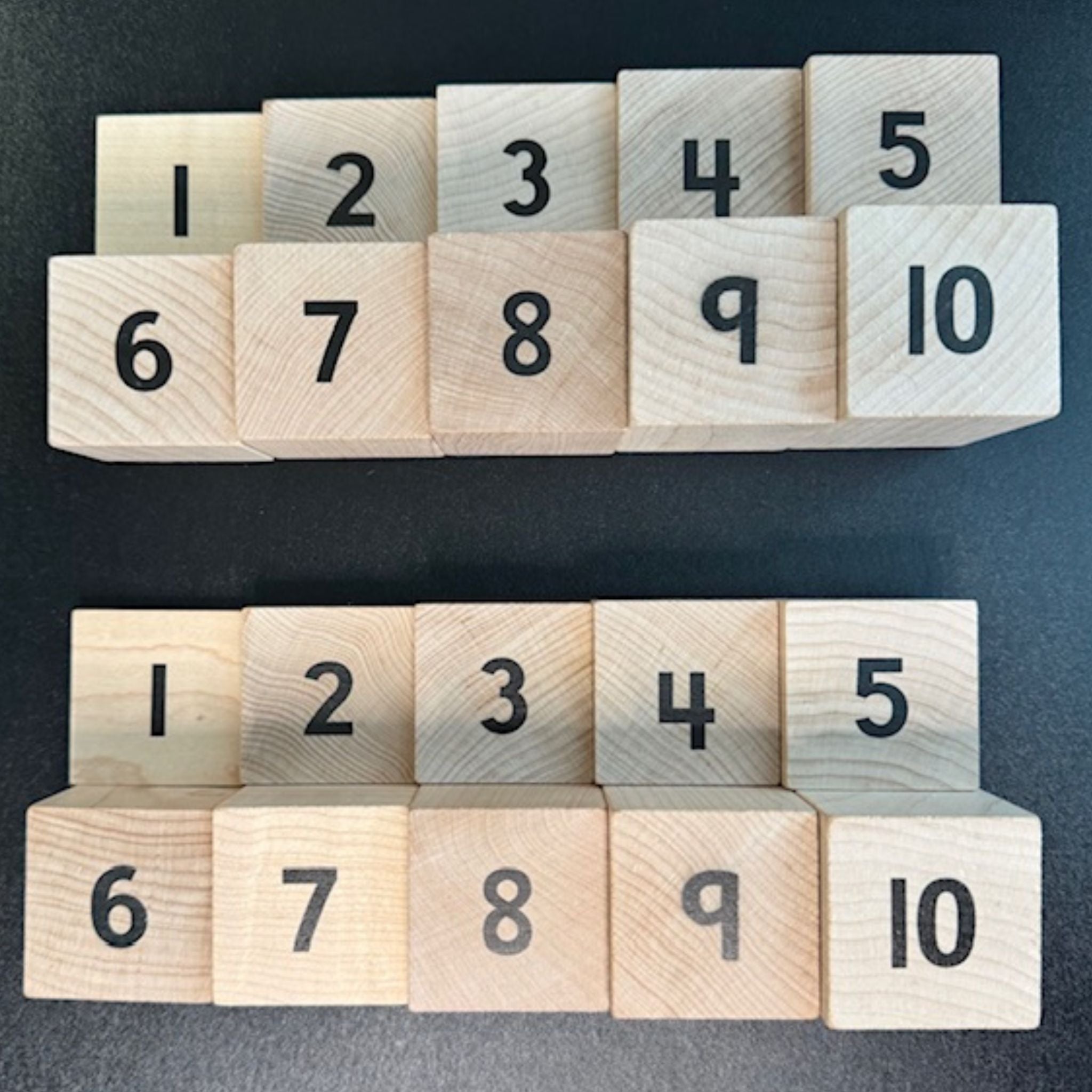 Real Simple Number Blocks (set of 2)